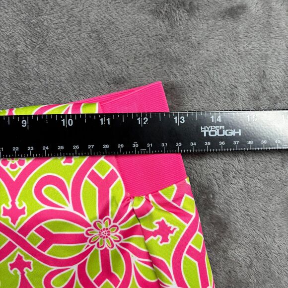 Gretchen Scott Pull On Jersey Skippy Skort Skirt Active Piazza Lime Pink C208 - Picture 6 of 10